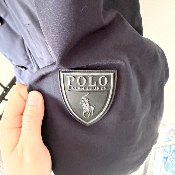 Polo by Ralph Lauren Navy Faux-Fur Hooded Puffer Parka - Picture 7 of 10